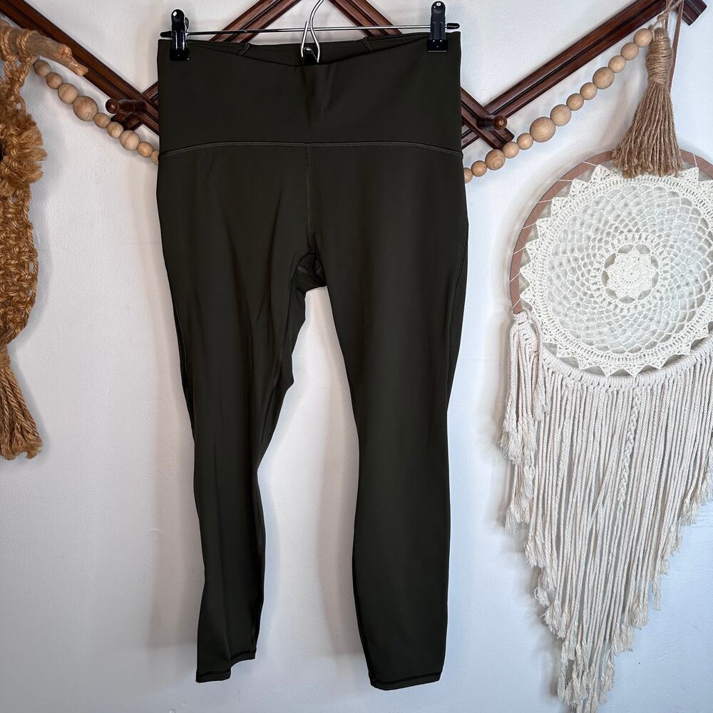Lululemon Align Olive Green Hi Waisted Leggings